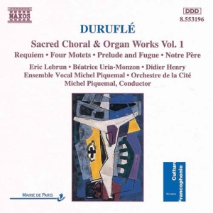 Durufle Maurice - Sacred Choral & Organ Works 1 in the group Externt_Lager /  at Bengans Skivbutik AB (663878)