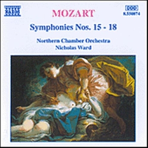 Mozart Wolfgang Amadeus - Symphonies Nos 15-18 in the group Externt_Lager /  at Bengans Skivbutik AB (663884)