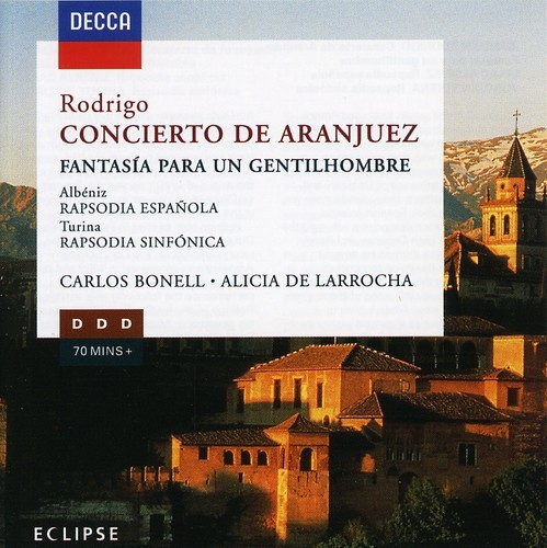 Rodrigo - Concierto De Aranjuez in the group CD / Klassiskt at Bengans Skivbutik AB (665004)