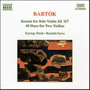 Bartok Bela - Sonatas For Solo Violin in the group Externt_Lager /  at Bengans Skivbutik AB (666079)