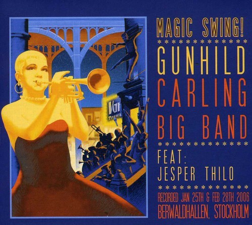 Carling Gunhild Big Band Feat Jesp - Magic Swing! in the group CD / Jazz/Blues at Bengans Skivbutik AB (667102)