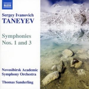 Taneyev - Symphonies 1 & 3 in the group Externt_Lager /  at Bengans Skivbutik AB (667410)