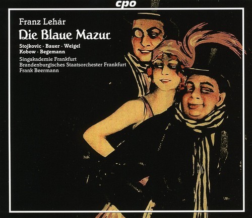 Franz Lehár - Die Blaue Mazur in the group CD / Klassiskt at Bengans Skivbutik AB (667580)