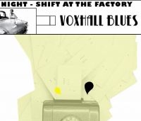 Voxhall Blues - Night-Shift At The Factory in the group CD / Pop-Rock at Bengans Skivbutik AB (668941)