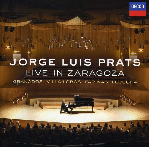 Jorge Luis Prats - Live In Zaragoza in the group CD / Klassiskt at Bengans Skivbutik AB (668952)