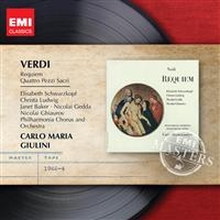 Carlo Maria Giulini - Verdi: Requiem & Four Sacred P in the group CD / Klassiskt at Bengans Skivbutik AB (669084)
