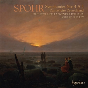 Spohr - Symphonies 4 & 5 in the group Externt_Lager /  at Bengans Skivbutik AB (670034)