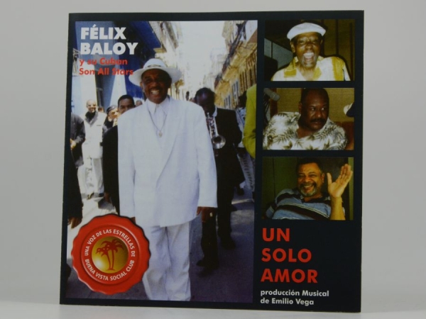 Baloy Felix - Un Solo Amor in the group CD / Bestsellers at Bengans Skivbutik AB (670174)