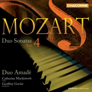 Mozart - Duo Sonatas Vol 4 in the group Externt_Lager /  at Bengans Skivbutik AB (670336)