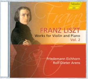 Liszt - Works For Violin And Piano Vol 2 in the group Externt_Lager /  at Bengans Skivbutik AB (670514)