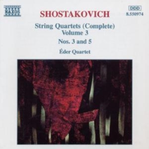 Shostakovich Dmitry - String Quartets 3 & 5 in the group Externt_Lager /  at Bengans Skivbutik AB (670758)