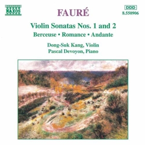 Faure Gabriel - Violin Sonatas Nos 1 & 2 in the group Externt_Lager /  at Bengans Skivbutik AB (670763)