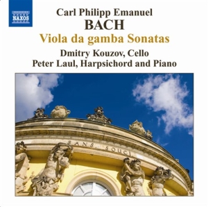 Cpe Bach - Sonatas For Viola Da Gamba in the group Externt_Lager /  at Bengans Skivbutik AB (670872)