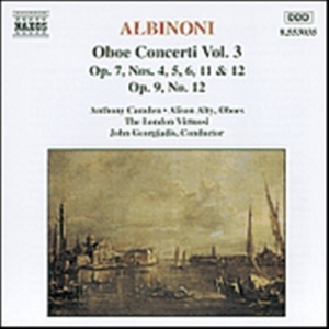 Albinoni Tomaso - Oboe Concerto Vol 3 in the group Externt_Lager /  at Bengans Skivbutik AB (672298)