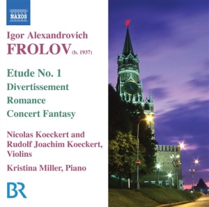 Frolov - Works For Violin & Piano in the group Externt_Lager /  at Bengans Skivbutik AB (672849)