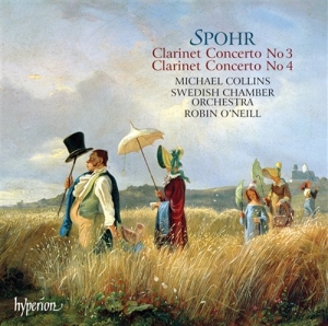 Spohr - Clarinet Concertos Nos 3&4 in the group Externt_Lager /  at Bengans Skivbutik AB (673001)