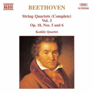 Beethoven Ludwig Van - String Quartets Vol 3 in the group Externt_Lager /  at Bengans Skivbutik AB (674688)