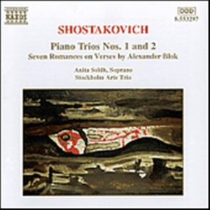 Shostakovich Dmitry - Piano Trios 1 & 2 in the group Externt_Lager /  at Bengans Skivbutik AB (674691)