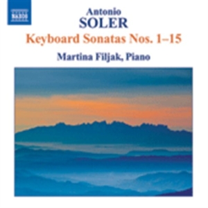 Soler - Keyboard Sonatas Nos 1-15 in the group Externt_Lager /  at Bengans Skivbutik AB (675084)