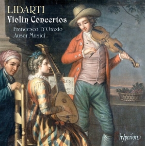 Lidarti - Violin Concertos in the group Externt_Lager /  at Bengans Skivbutik AB (675819)