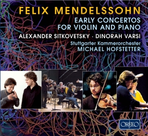 Mendelssohn Felix - Violin Concerto In D Minor in the group Externt_Lager /  at Bengans Skivbutik AB (677513)