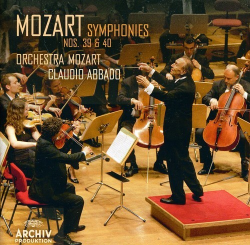 Mozart - Symfoni 39 & 40 in the group CD / Klassiskt at Bengans Skivbutik AB (680187)