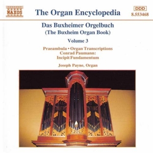 Various - The Buxheim Organ Book Vol 3 in the group CD / Klassiskt at Bengans Skivbutik AB (681471)