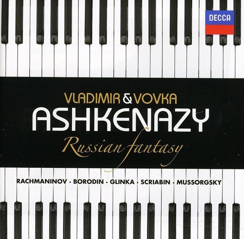 Rachmaninov/Borodin Mfl - Pianoduetter in the group CD / Klassiskt at Bengans Skivbutik AB (681587)