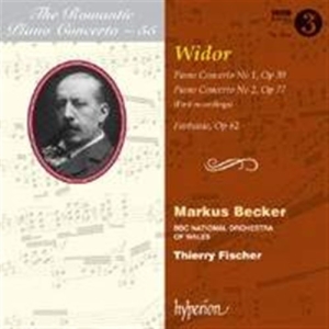 Widor - The Romantic Piano Concerto Vol 55 in the group Externt_Lager /  at Bengans Skivbutik AB (681648)