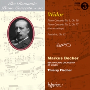 Widor - The Romantic Piano Concerto Vol 55 in the group Externt_Lager / at Bengans Skivbutik AB (681648)