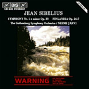 Sibelius Jean - Symphony 1 in the group CD / Klassiskt at Bengans Skivbutik AB (683363)