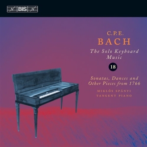 Cpe Bach - The Solo Keyboard Music Vol 18 in the group Externt_Lager /  at Bengans Skivbutik AB (684579)