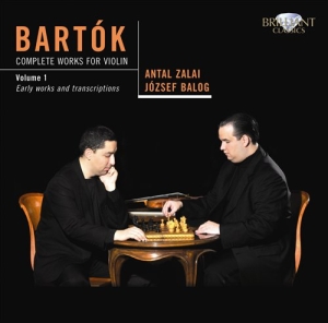 Bartok Bela - Complete Works For Violin, Volume 1 in the group Externt_Lager /  at Bengans Skivbutik AB (684696)