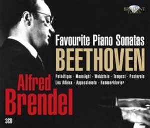 Beethoven Ludwig Van - Alfred Brendel Favourite Piano Sona in the group CD / Övrigt at Bengans Skivbutik AB (684888)