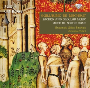 Machaut Guillaume De - Sacred And Secular Music in the group Externt_Lager /  at Bengans Skivbutik AB (684909)
