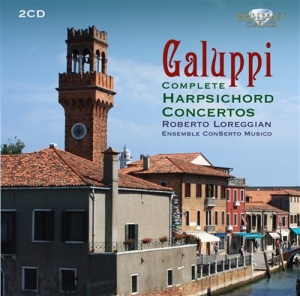 Galuppi Baldassare - Galuppi: Complete Harpsichord Conce in the group Externt_Lager /  at Bengans Skivbutik AB (684918)