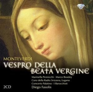 Monteverdi Claudio - Vespro Della Beata Vergine in the group Externt_Lager /  at Bengans Skivbutik AB (684920)