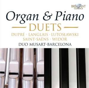 Various Composers - Organ & Piano Duets in the group Externt_Lager /  at Bengans Skivbutik AB (684925)