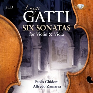 Gatti Luigi - Six Sonatas For Violin & Viola in the group Externt_Lager /  at Bengans Skivbutik AB (684988)