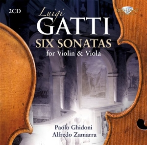 Gatti Luigi - Six Sonatas For Violin & Viola in the group Externt_Lager /  at Bengans Skivbutik AB (684988)