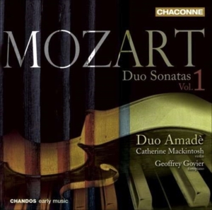 Mozart - Duo Sonatas in the group Externt_Lager / at Bengans Skivbutik AB (685714)
