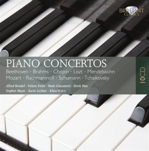 Various Composers - Piano Concertos in the group CD / Klassiskt at Bengans Skivbutik AB (686177)