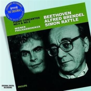 Beethoven - Pianokonsert 4 & 5 in the group CD / Klassiskt at Bengans Skivbutik AB (686241)
