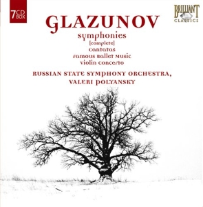 Glazunov Alexander - Complete 8 Symphonies in the group Externt_Lager /  at Bengans Skivbutik AB (688851)