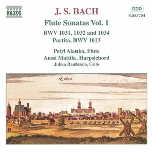 Bach Johann Sebastian - Flute Sonatas Vol. 1 in the group Externt_Lager /  at Bengans Skivbutik AB (690146)