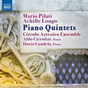 Pilati / Longo - Piano Quintets in the group Externt_Lager /  at Bengans Skivbutik AB (691629)