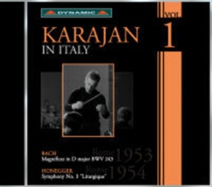 Karajan - In Italy Vol 1 in the group Externt_Lager /  at Bengans Skivbutik AB (691679)