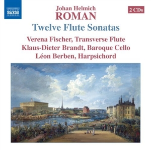 Roman - 12 Sonatas For Flute, Cello And Har in the group Externt_Lager /  at Bengans Skivbutik AB (691919)