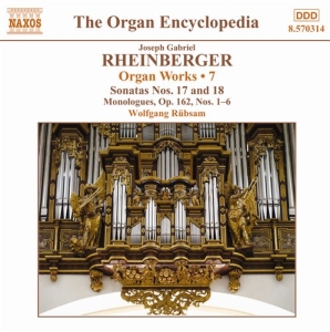 Rheinberger - Organ Works Vol 7 in the group Externt_Lager /  at Bengans Skivbutik AB (692016)