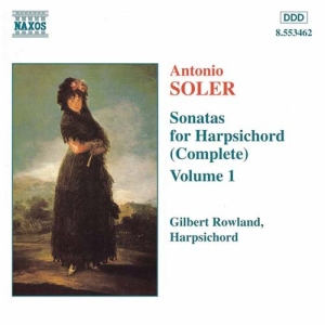 Soler Antonio - Sonatas For Harpsichord Vol 1 in the group Externt_Lager /  at Bengans Skivbutik AB (692281)